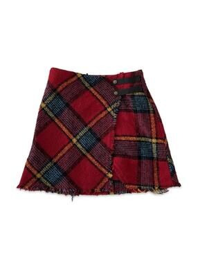 Urban Outfitters Wool‎ Tartan Skirt XS